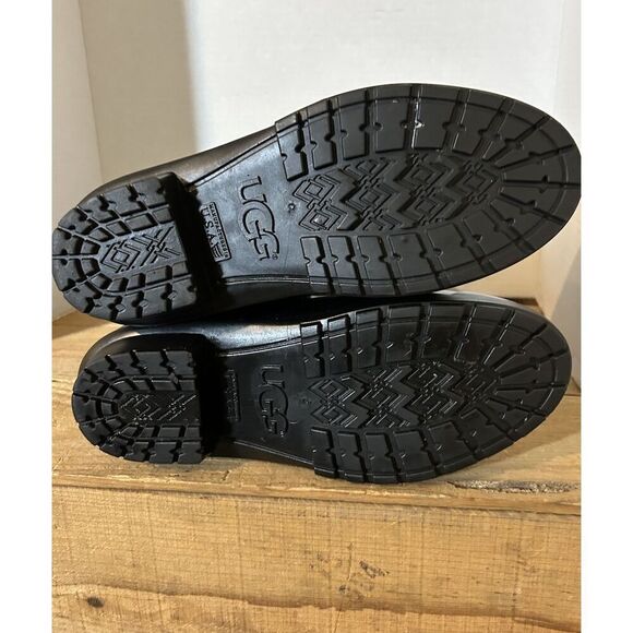 UGG SIENNA BLACK WATERPROOF RUBBER BOOT WOMEN'S RAINBOOTS SIZE US 9 - Picture 4 of 5